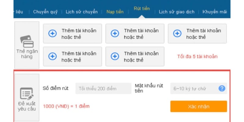 Quá trình rút tiền thuận tiện và tiết kiệm tối đa thời gian